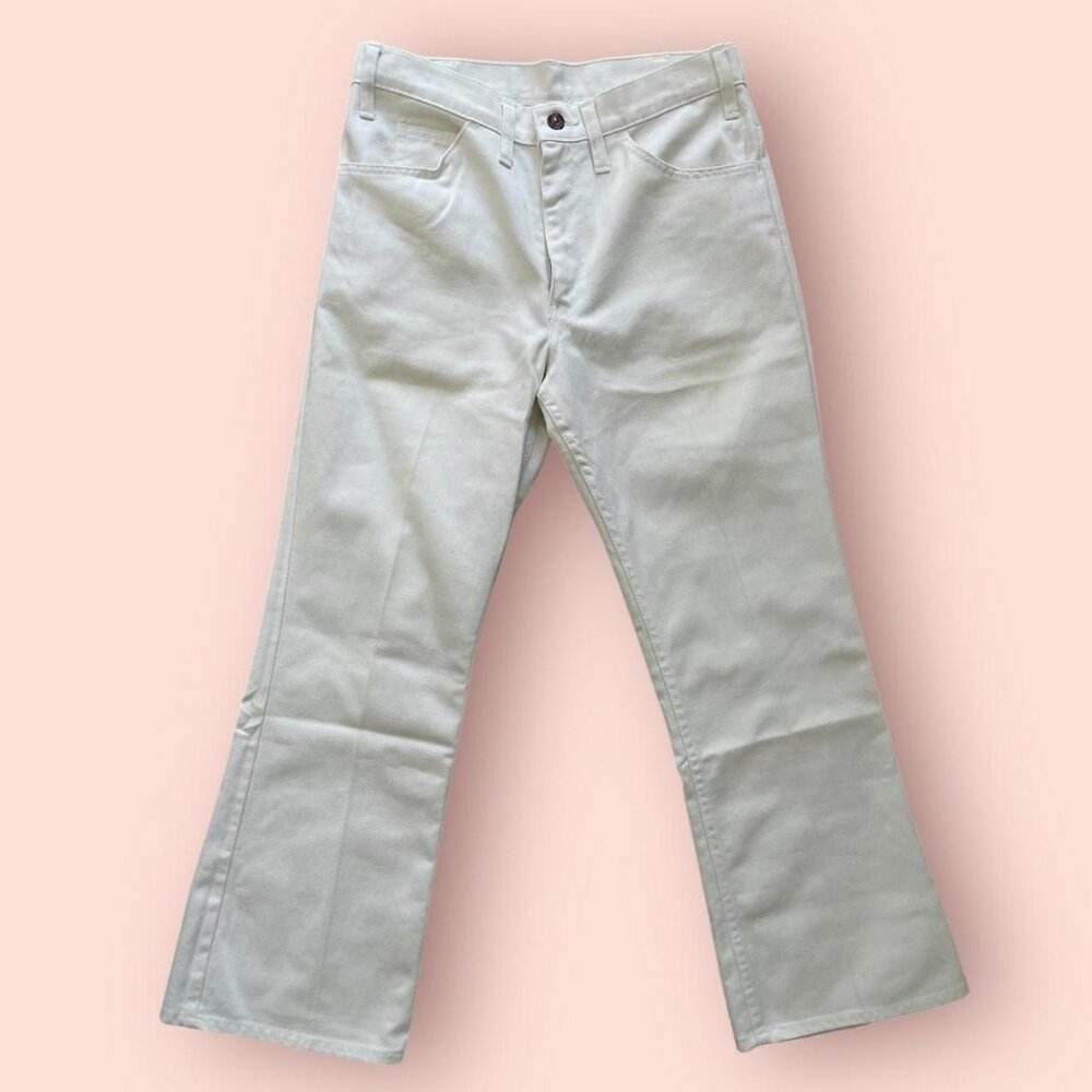 Vintage 1970s Levi’s “Sta-Prest” Flare Jeans